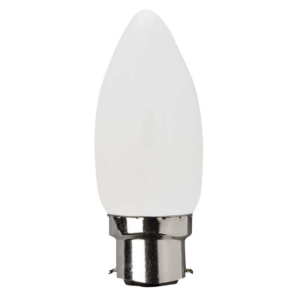 4W CANDLE OPAL BC WW LED DIMMABLE