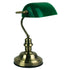 Bankers Lamp Antique Brass Switched