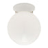 Opal Ball DIY 6 Inch White
