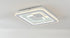 Santorini 75w LED Square Ceiling Light Large Tri Colour Non Dimmable