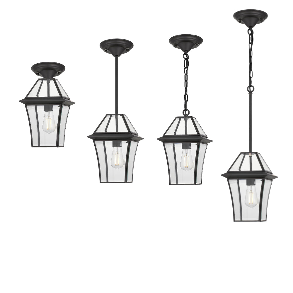 Rye PE20 Black Exterior/Interior Pendant
