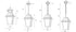 Rye PE20 Black Exterior/Interior Pendant