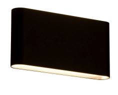 Sasha 11 10w LED Black Up/Down Wall Light Tri Colour IP65