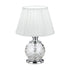 Vivian Table  Lamp Chrome and White