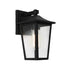 York 1 Light Exterior Wall Light Black K99