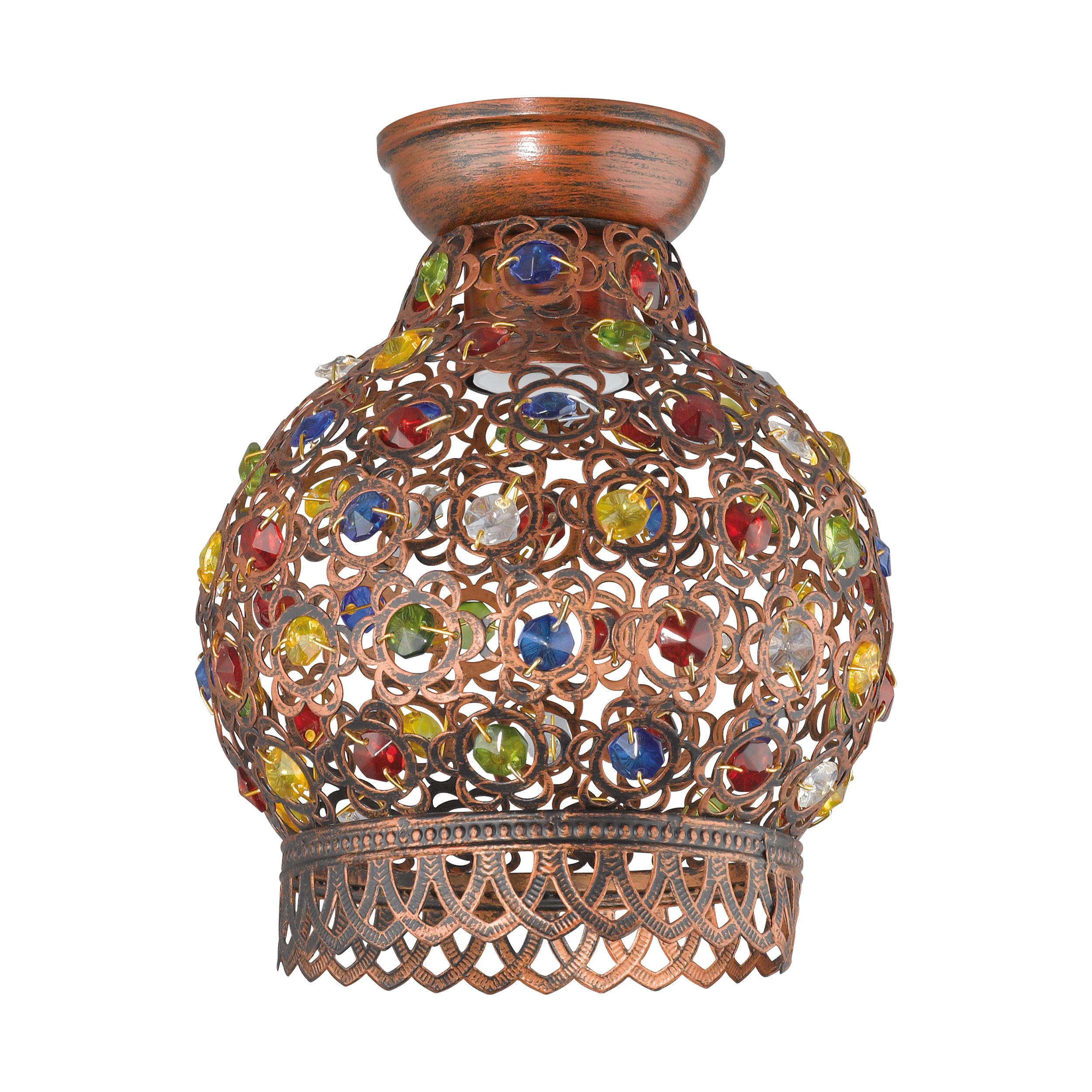 Jadida Antique Copper/Coloured Glass DIY
