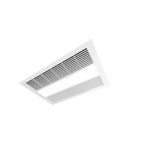 Sahara - 4in1 Exhaust Fan Light with Fan Heater - White