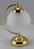 Touch Lamp Polished Brass/Alabaster Glass