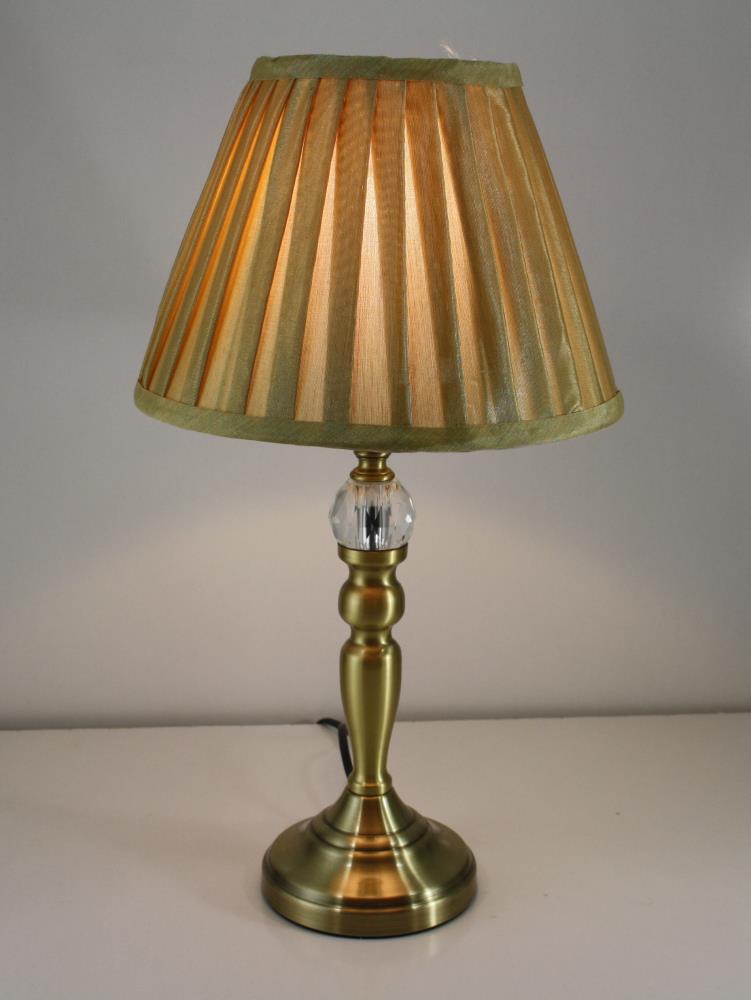 Victoria Table Lamp Antique Brass
